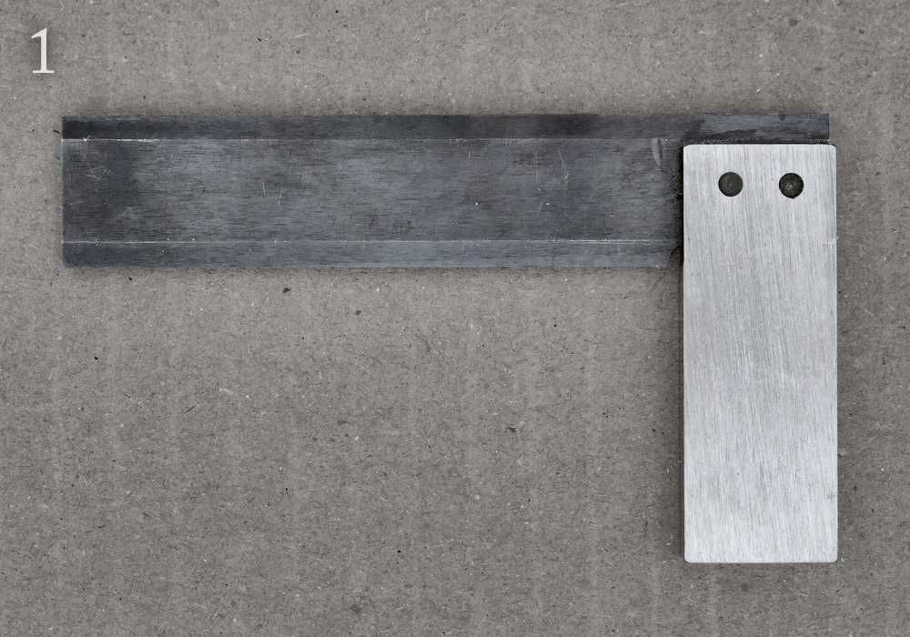 Угольник слесарный УШ 100 мм, СССР