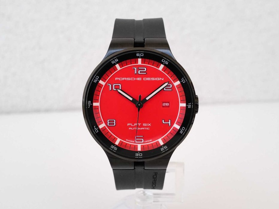Porsche Design Flat Six Red Dial 44mm