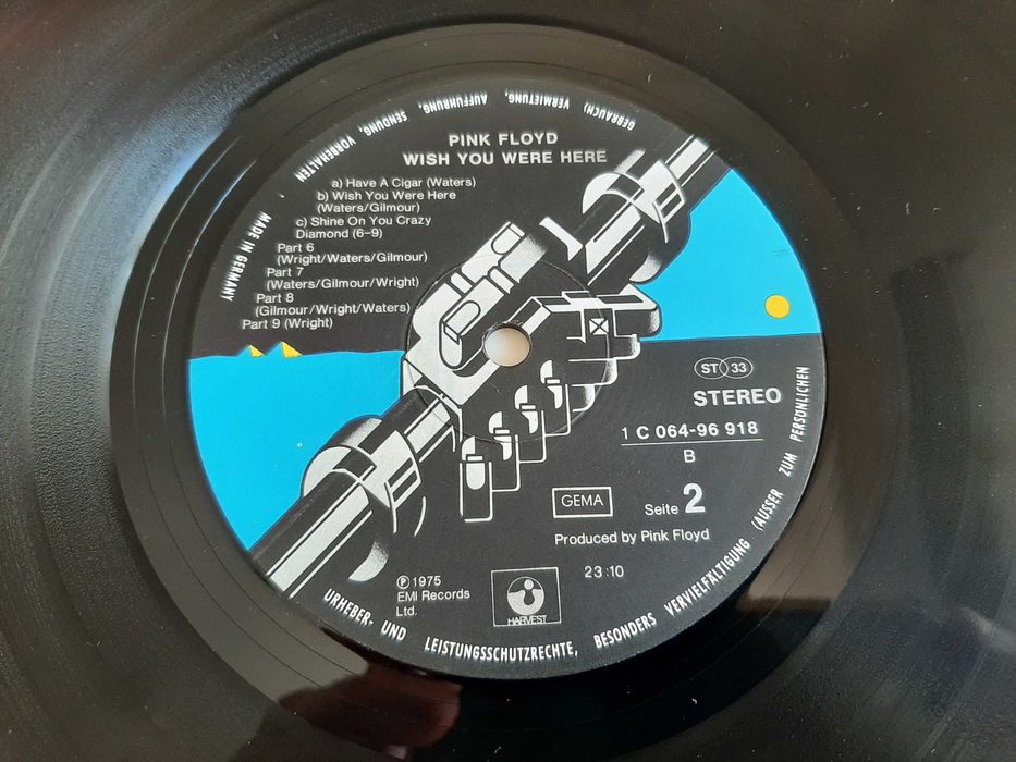 Pink Floyd - Wish You Were Here - Germany - Vinil LP