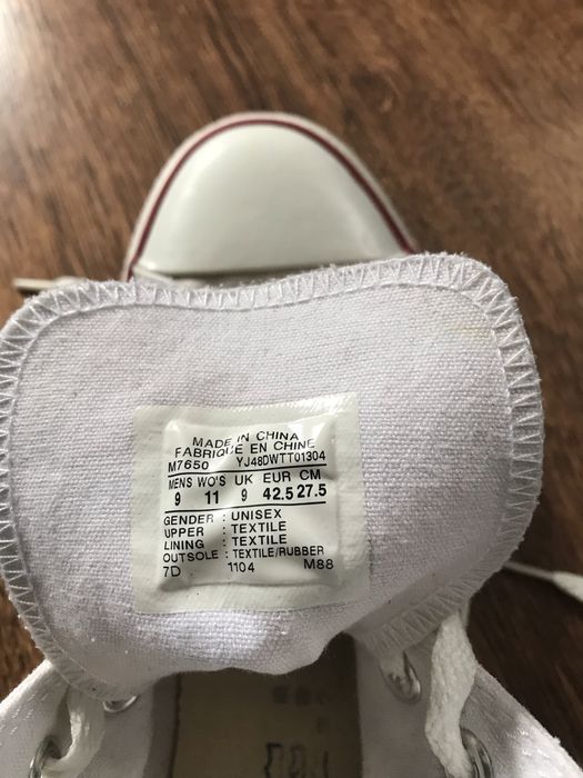 Buty Converse Chuck Taylor All Star białe