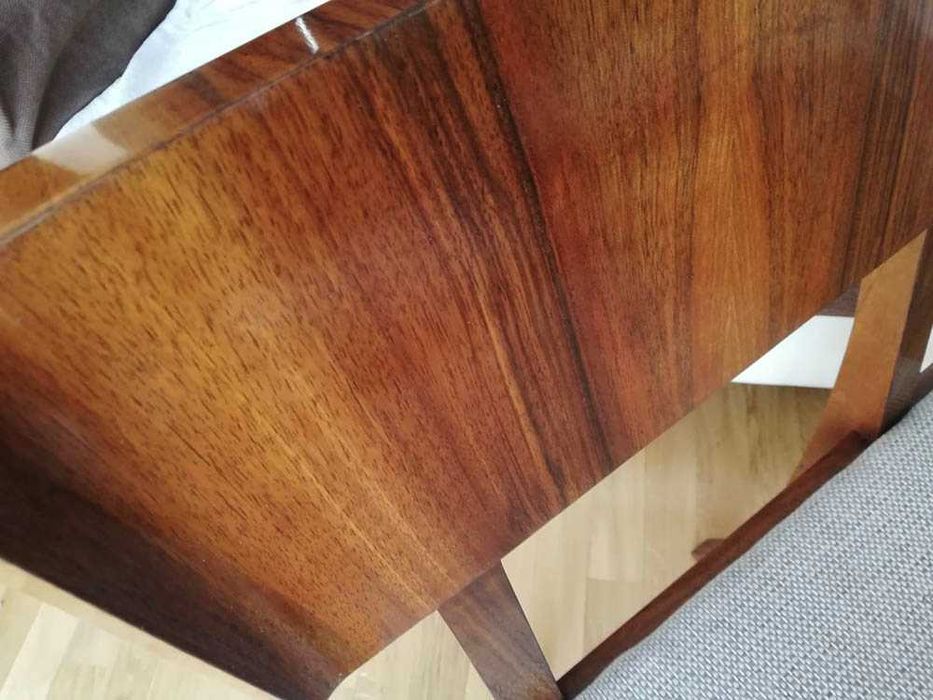 ART DECO / krzesła, komplet x 3, super forma, po renowacji