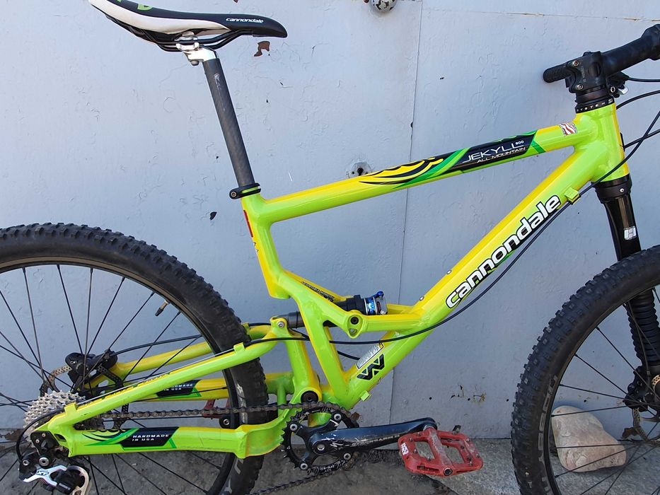 Cannondale Jekyll 800, Lefty titanium