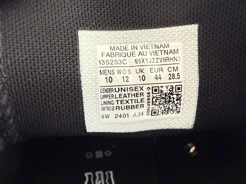 Buty Trampki Converse Chuck Taylor All Star 44 Skóra