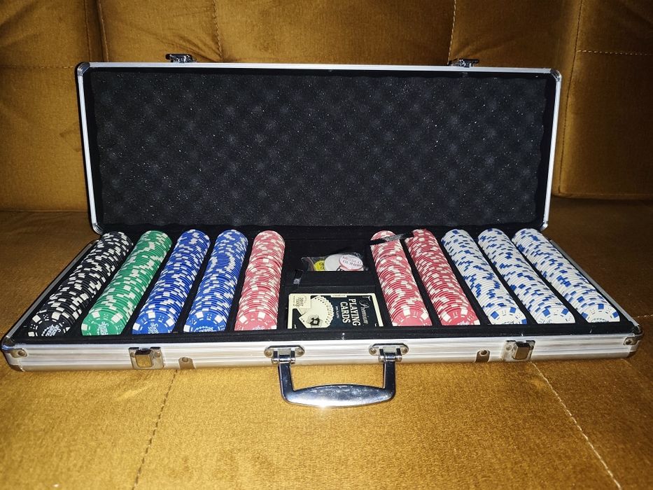 Pro Poker zestaw 500 żetonów