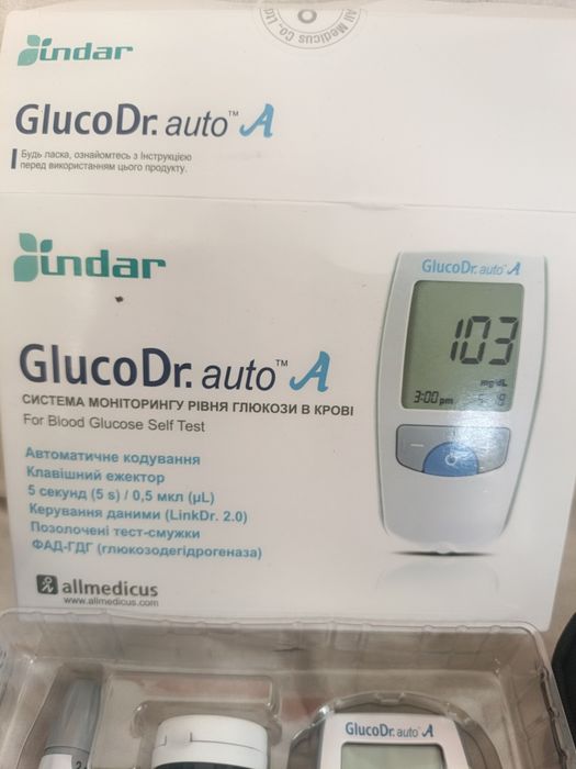 Глюкометр GlucoDr.auto A
