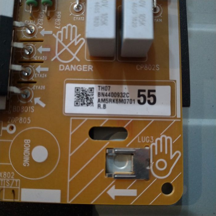 Fonte TV Samsung ue49nu7105k