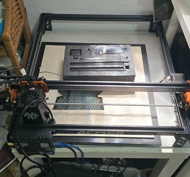 Acmer s1 pro 20w corte laser