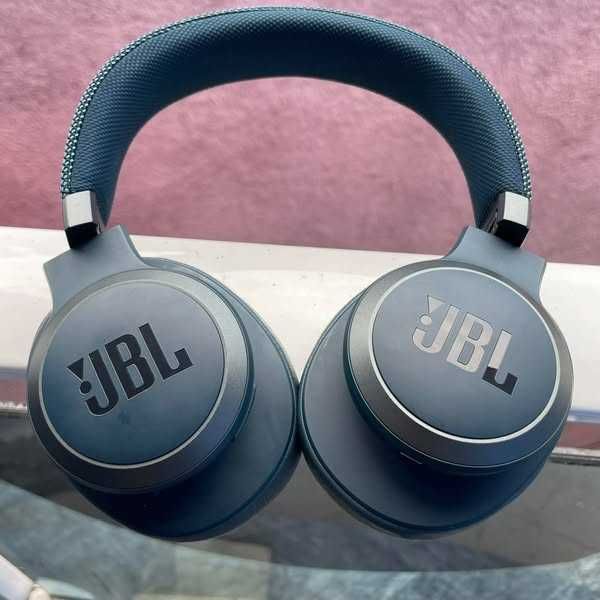 Auscultadores Bluetooth JBL Live 650BTNC - Azul