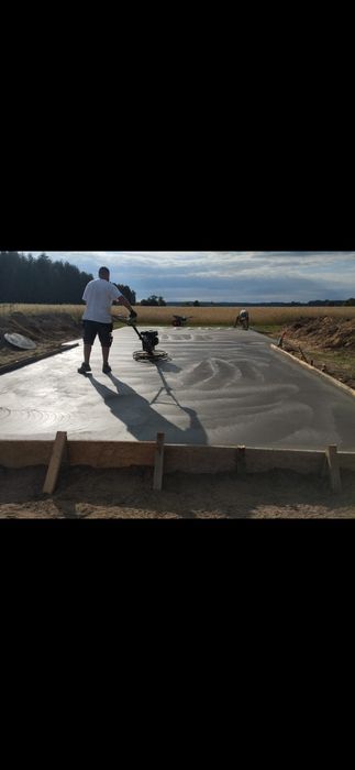 Płyty fundamentowe.Domy szkieletowe .