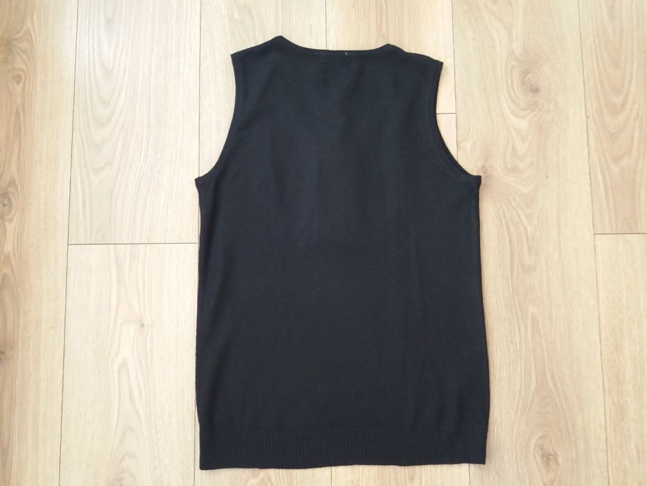Czarna kamizelka 36 38 M jak nowa