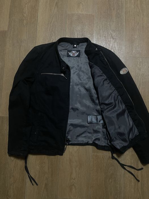 Джинсовка Harley Davidson харингтон