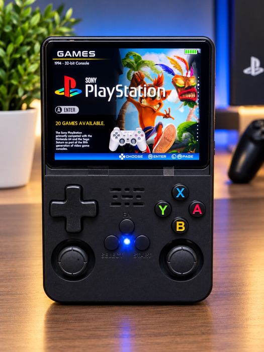 Ігрова приставка R36S 3.5" Retro Game Console 3500 mAh 64gb
