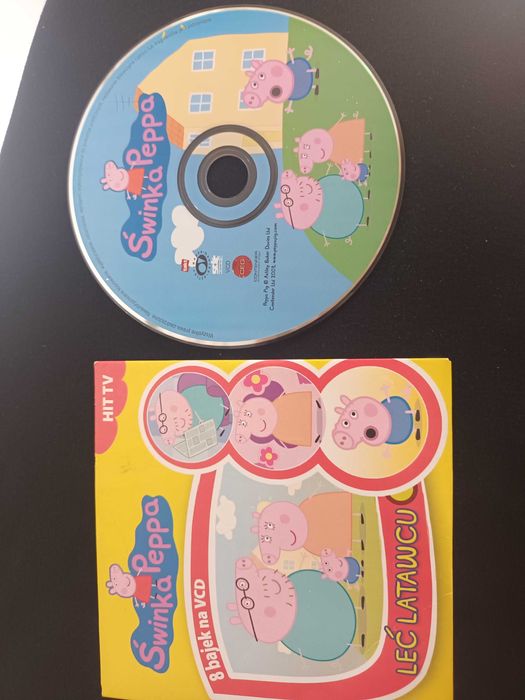 Świnka Pepa, plytka DVD 2003 rok