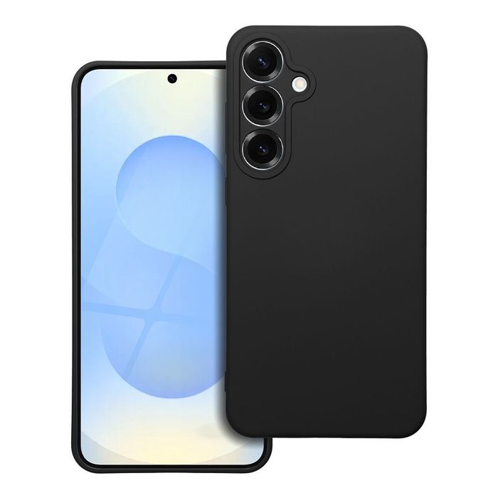 Futerał Silicone Do Samsung S25 Plus Czarny