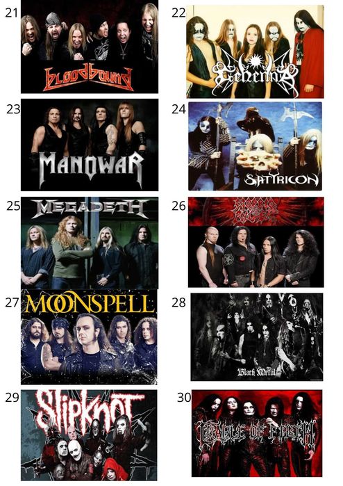Magnes na lodówkę PUNK,METAL,ROCK