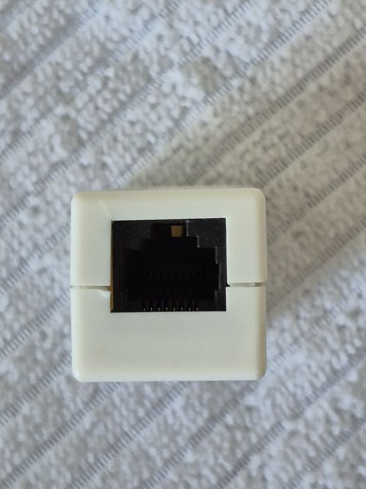 Adapter Lanberg złączka sieciowa RJ-45 X2 kat.6