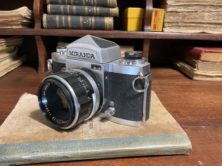 Miranda Sensomat 35mm - 50mm f:1.8 - WLF - Muito bom estado