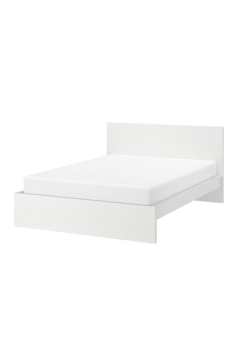 Rama łóżka IKEA MALM  z materacem