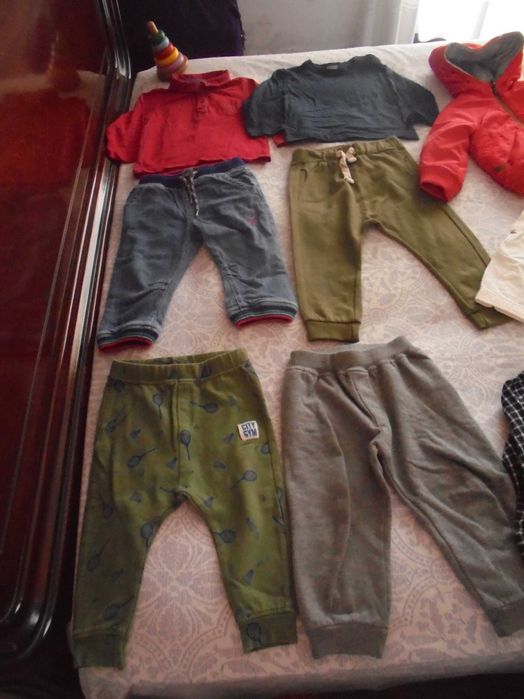 lote de roupa de menino o jogo