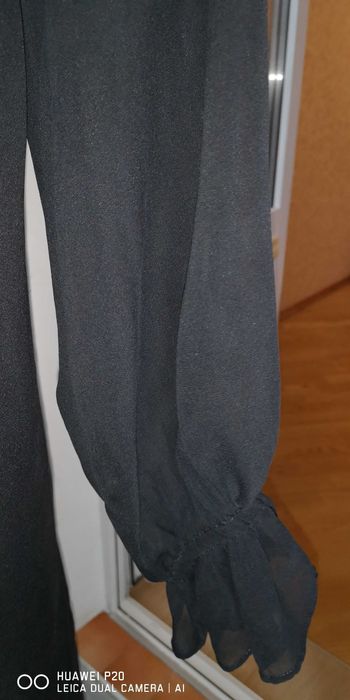 вечірня вишукана сукня MONSOON розмір L чорна шовк