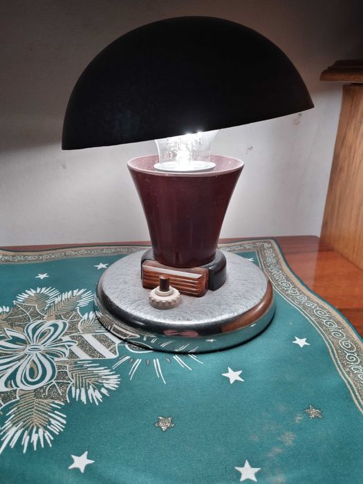 Lampka nocna Grzybek PRL