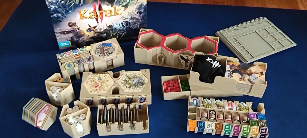 Karak 2 insert + dodatki Chaos, Imperium + promki + siatki na kafle