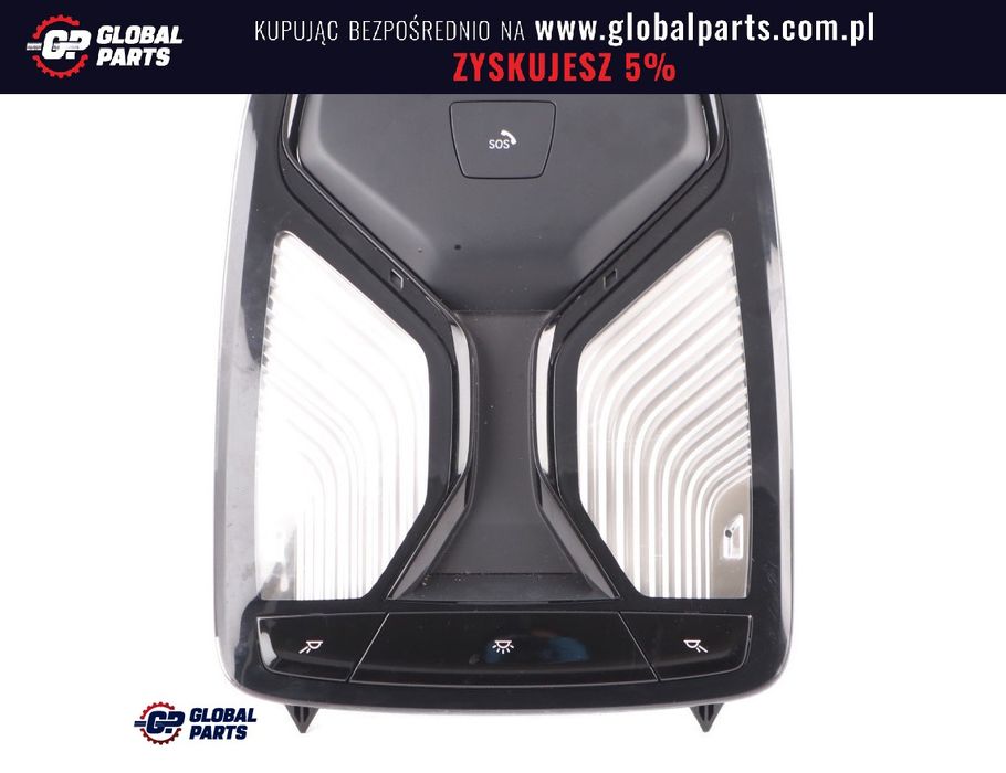 BMW G30 G31 F90 Lampka Podsufitki SoS Czarny Wysoki Połysk