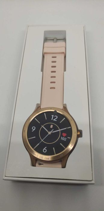 SmartWatch S32 tętno, ciśnienie, O2, kroki, powiadomienia.