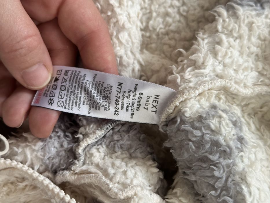 Теплий чоловічок ромпер next нектс