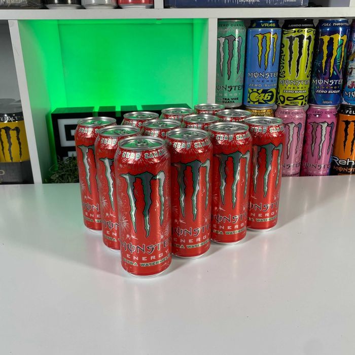 Напій енергетичний Monster Energy Ultra White Енергетик монстр Білий без цукру Асортимент