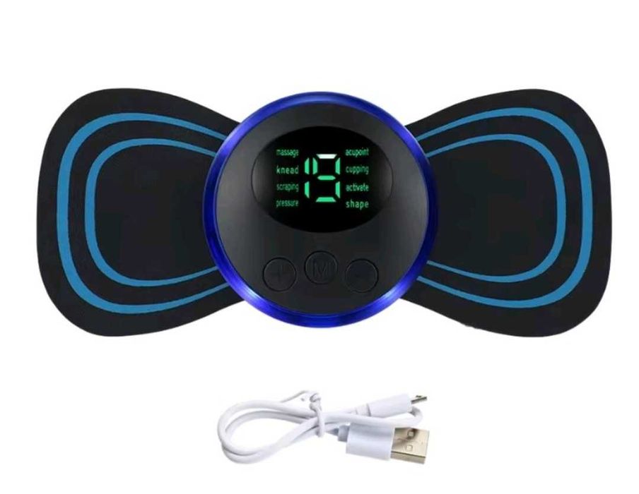Імпульсний масажер міостимулятор м'язів, ніг, рук, шиї, живота, тіла.