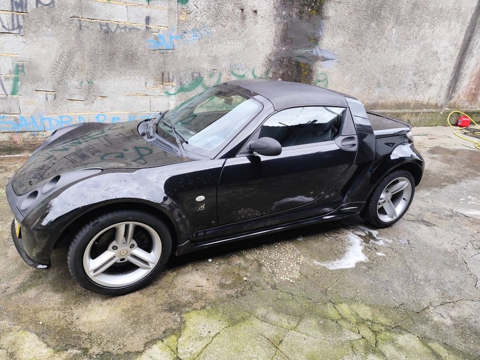 Smart roadster preto