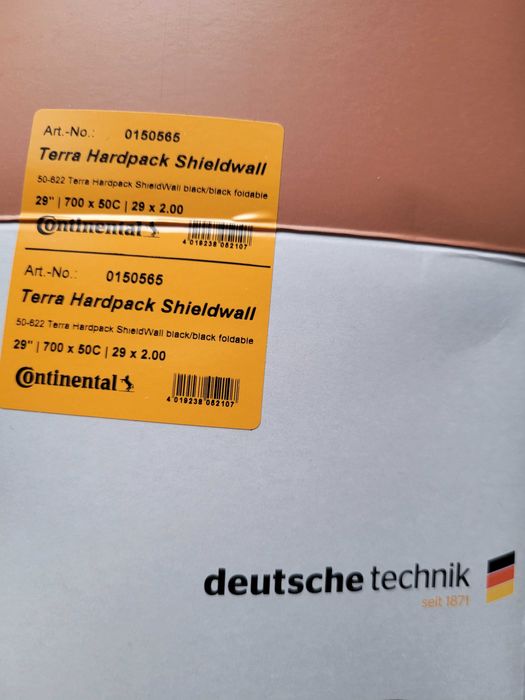 Opona Continental Terra Hardpack 29x2.00 - zestaw