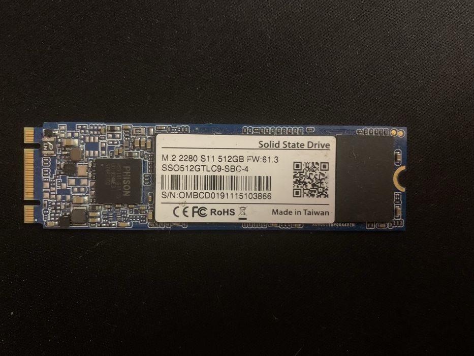 Продам ssd m2 512gb