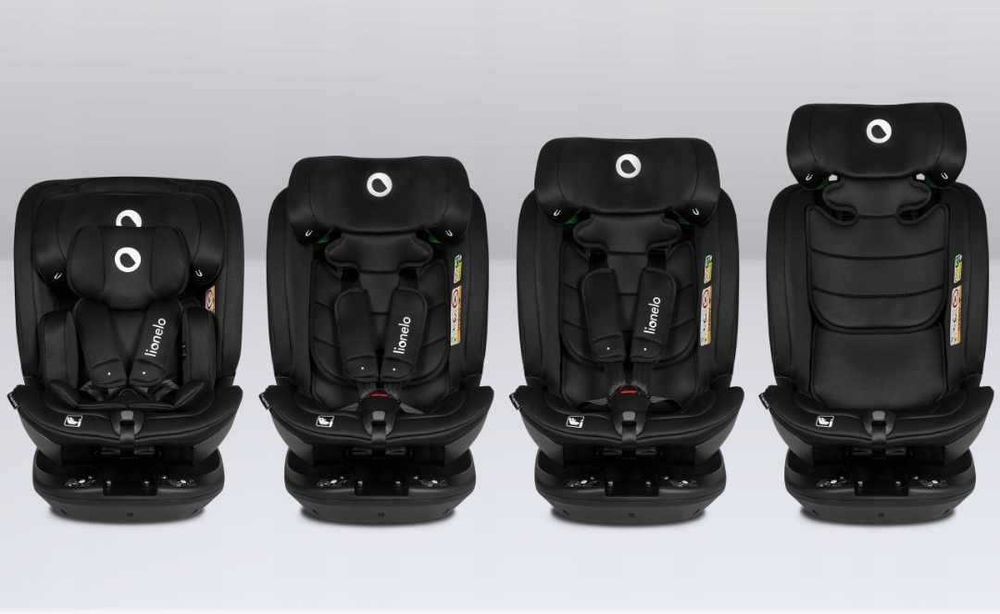 Fotelik samochodowy Lionelo Bastian RWF i-size Obracany 360°, Isofix
