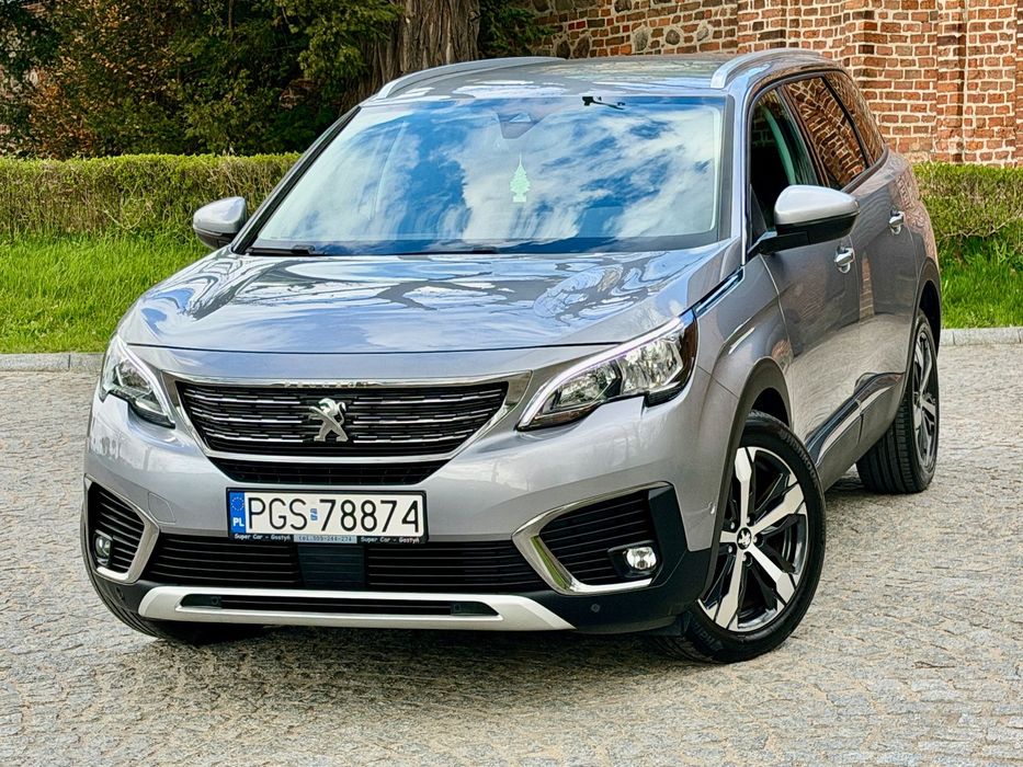 Peugeot 5008 Bezwypadkowy / Zarejestrowany / LED / Kamera / Nawigacja / Allure