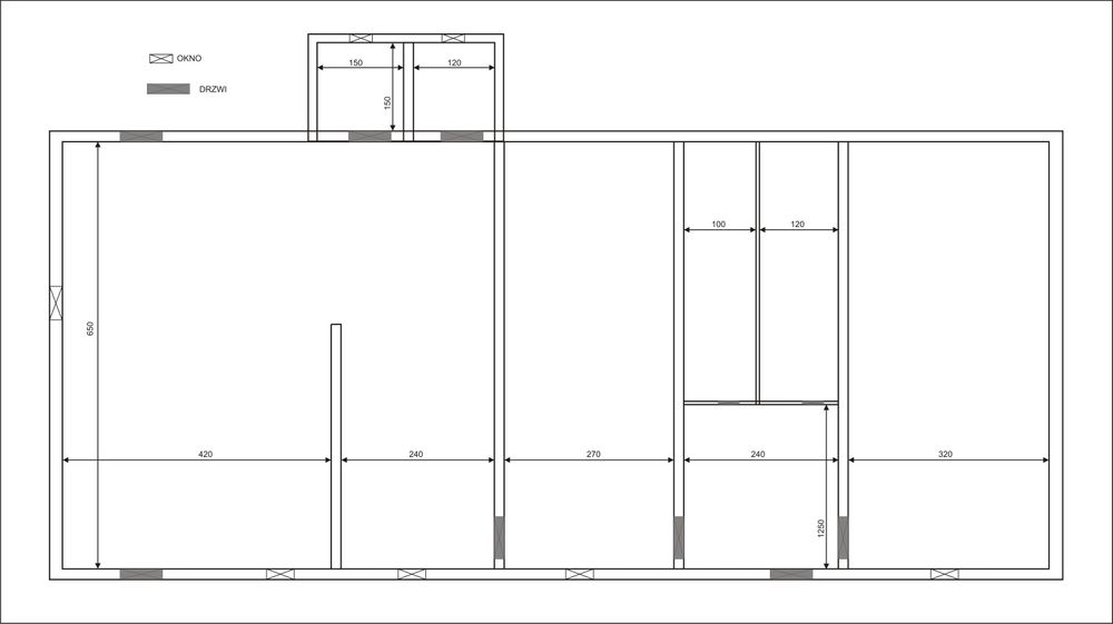 Budynek 90m2 z płyt warstwowych