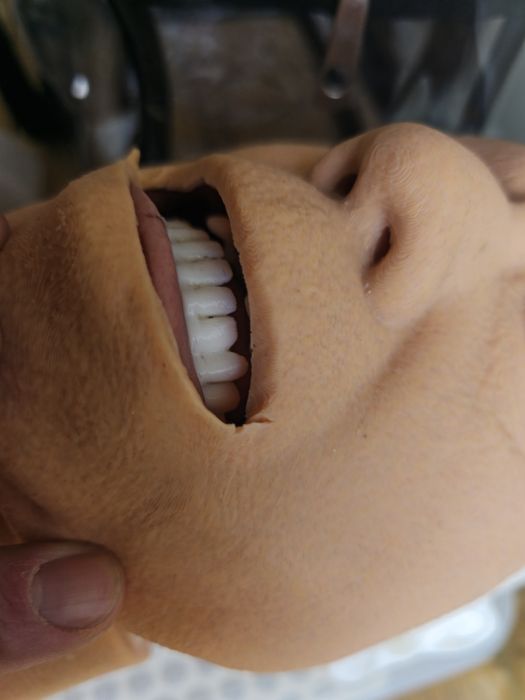 SIMEDU trenażer fantom do nauki intubacji dotchawiczej z zębami