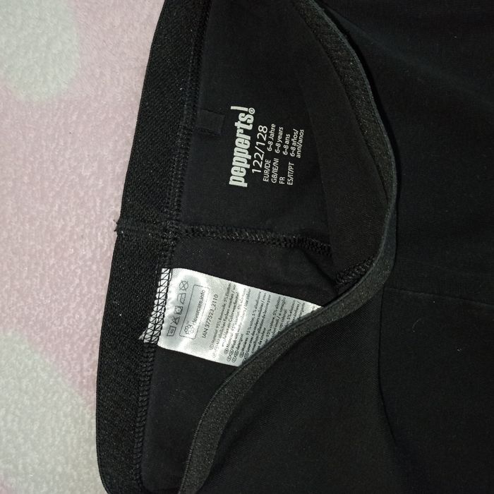 Zestaw. Tunika Zara + legginsy Pepperts r 122/128 (7-8 lat)