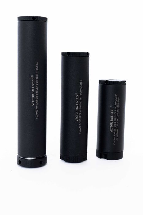 Титановий саундмодератор глушитель АК АКМ РПК ПКМ АР10 АР15 Vector Ballistics 5.45 5.56 7.62 223 308 3006