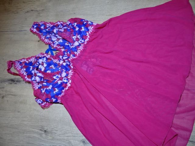 Lovehoney koszulka śliczna róż koronka i tiul S