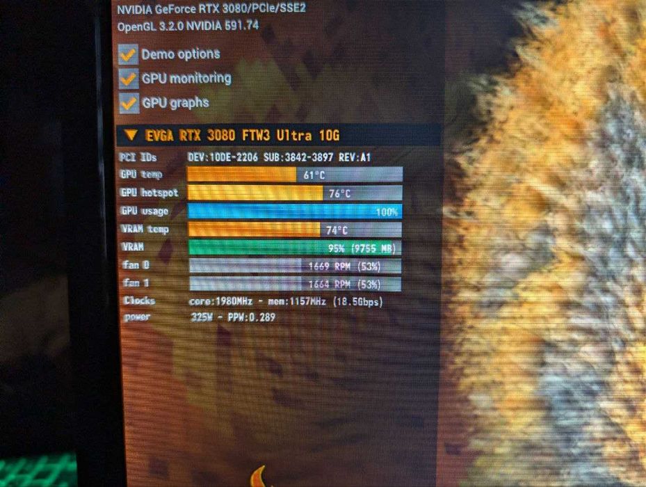 Відеокарта EVGA RTX 3080 10GB FTW3 ULTRA