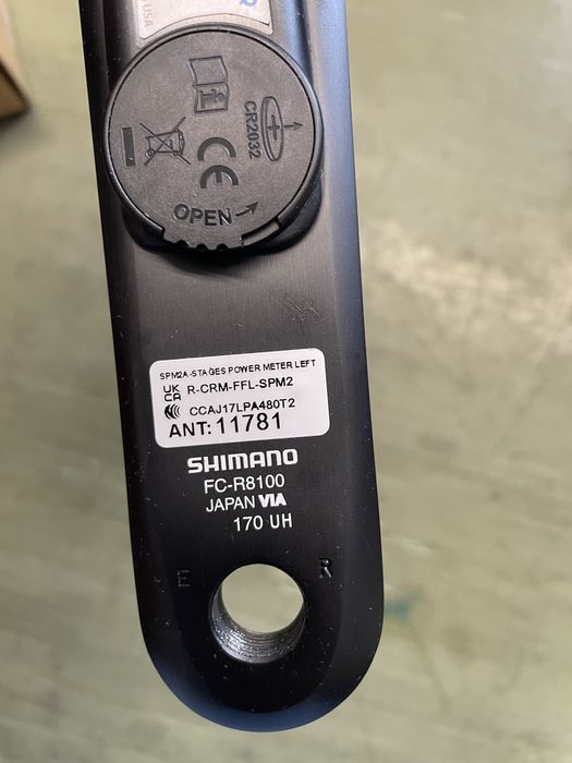 Mechanizm korbowy ultegra z pomiarem mocy