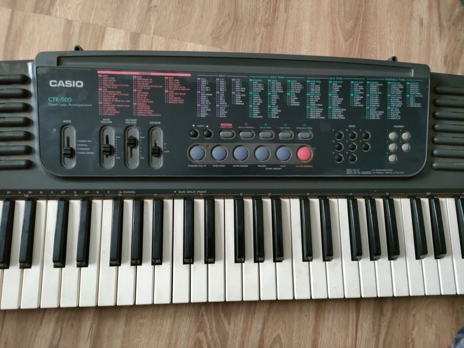 Keyboard, organy Casio CTK 500