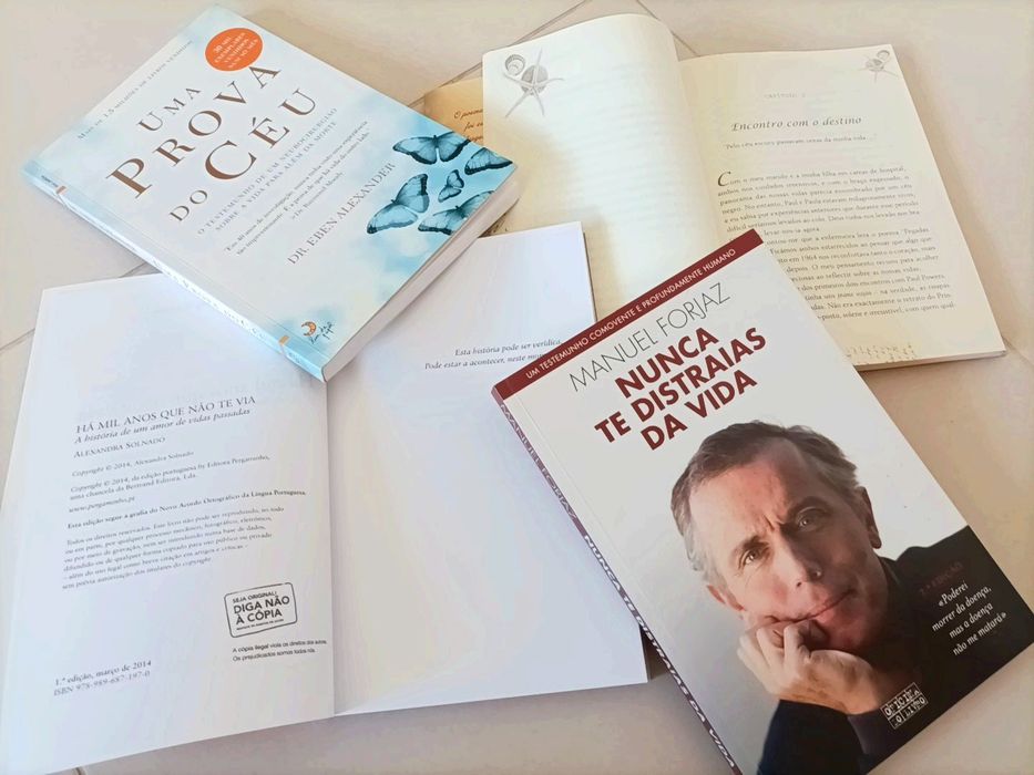 Livros Espirituais / Auto-Ajuda (Pegadas na Areia)
