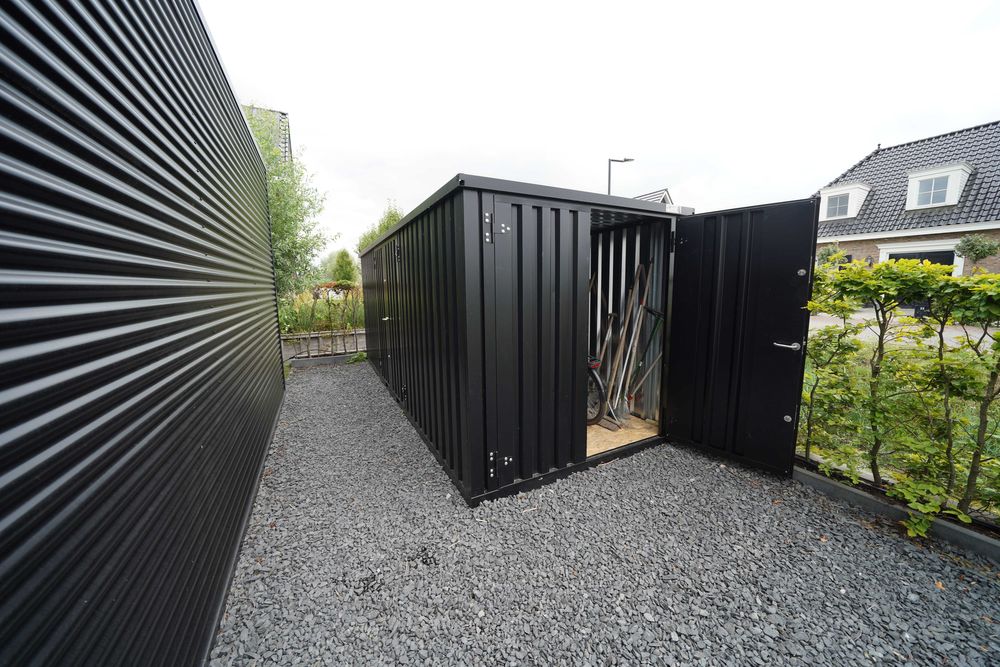 Contentor de 20 pés para obras - Facilmente Deslocável de obra em obra