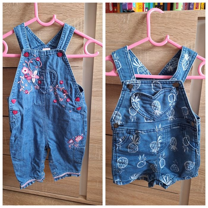 Letnie ubranka dla dziewczynki r.74