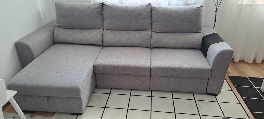 Sofá com chaise longue