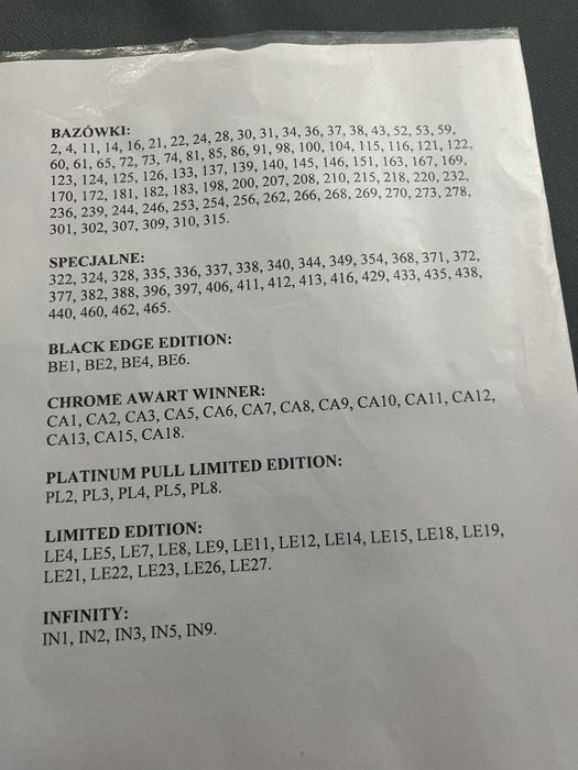 Karty topps match attax 25/26