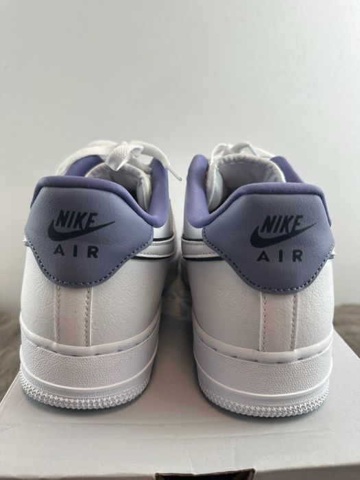 Buty męskie skórzane białe nike air force 1 essential 42